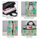 thumbnail image 3 of Easygdp Colorful Palm Leaves para Easygdp Yak - Mochila Casual Ligera y Resistente para Viaje y Senderismo para Hombres y Mujeres, 3 of 7