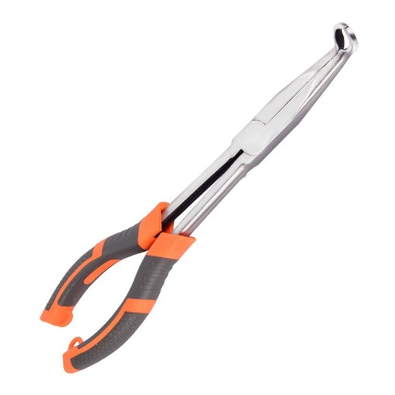 11inch Multifunctional Long Reach Pointed Nose Pliers for Electricians, Anglers, and Enthusiasts