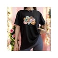 thumbnail image 2 of Playera Blusa Mujer De Mamá con Estampado de Flores Ropa Casual y Bonita para Día de la Madre Color Negro Talla Mediana Marca Emil SaEs, 2 of 4