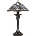 thumbnail image 5 of Quoizel White Valley 2-Light 25" Table Lamp in Vintage Bronze, 5 of 6
