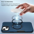 thumbnail image 2 of Magnetic Phone Case for iPhone 15 Plus Compatible with Magsafe, Military-Grade Shockproof Case with Built-in Magnet Circle for iPhone 15 Plus MS Navy Blue, 2 of 18