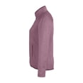 thumbnail image 6 of CORE365 CE72W Women's Venture Heathered Stripe Full-Zip-BURGUNDY/ WHITE-XS, 6 of 6