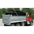 thumbnail image 3 of Dump Truck Tarp Kit 8'x10' Asphalt Vinyl Tarp w/ Double Pocket & Grommets 18Oz, 3 of 12