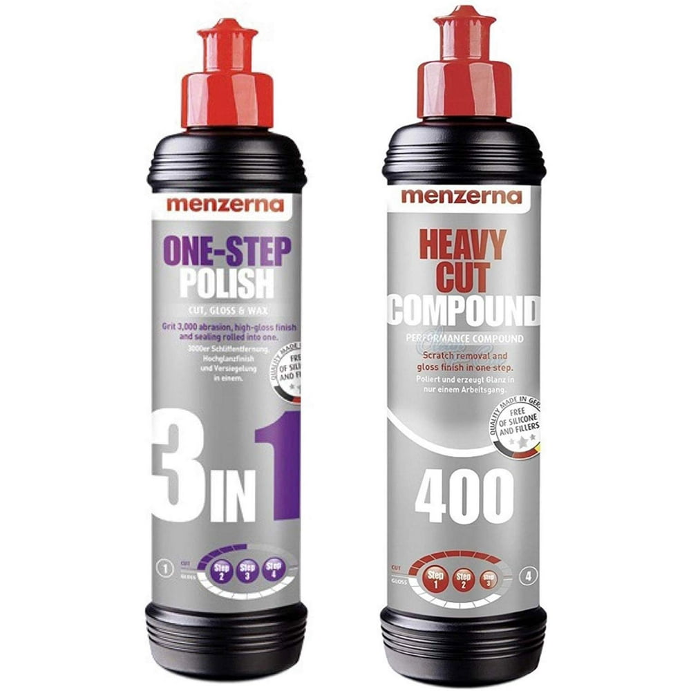 Menzerna 400 & 3 in 1 8oz Kit