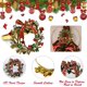 thumbnail image 4 of Juego de 6 servilleteros con forma de corona para mesas de comedor navideñas, recepciones de bodas, Navidad, Acción de Gracias y cocinas caseras para ocasiones informales o formales., 4 of 5