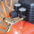 thumbnail image 3 of Compressed Air Distributor,Connector,Switch,Two 1/4 Inch Threaded Connectors,Rust Proof Brass, 3 of 5