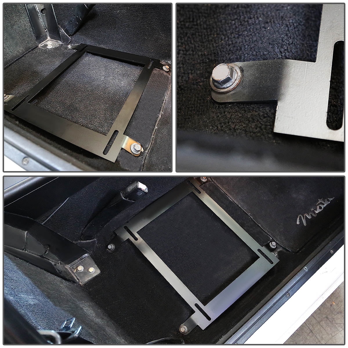 For Mazda Miata MX5 Pair of Tensile Steel Low Mount Racing Seat