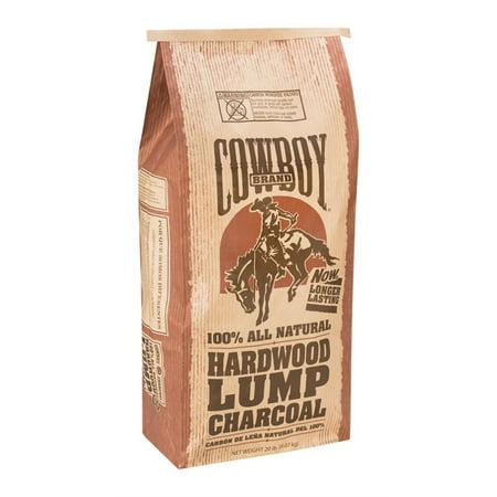 Cowboy® 20 lb Hardwood Lump Charcoal - Walmart.com