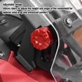 thumbnail image 3 of Motorcycle Windshield Lift Switch Cover Aluminum Alloy Decorative Cap for ADV150 ADV160 ADV350 Riders, 3 of 7