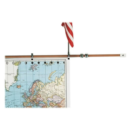 BEST-RITE 522G Map Rail,Cork,72 In Wide,PK7