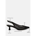 thumbnail image 7 of Kiev Mesh Pin Buckle Pointed Mules, 7 of 7