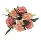 thumbnail image 2 of 20 Cm Pilar Vela Anillos Guirnalda Guirnalda Centros de Mesa Floral Artificial para La Decoración de La Boda , Rosado, 2 of 9