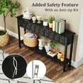 thumbnail image 2 of Harmijoy 60" Long Narrow Console Table w/4 Drawers and Open Storage Shelf Anti-Tip Kit, 2 of 8