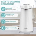 thumbnail image 5 of Automatic Soap Dispenser, 500ml Automatic Soap Dispenser Usb Charging With Sensor Soap Dispenser (gels, Blue), 5 of 5