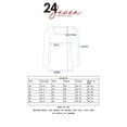 thumbnail image 4 of 24seven Comfort Apparel Plus Size Classic Womens Long Sleeve Turtleneck, 4 of 4