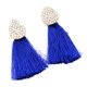 thumbnail image 1 of 1 par de pendientes vintage en estilo boho con accesorio de pin de para fiesta en Zulema  Pendientes boho tassle, 1 of 7