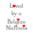 thumbnail image 3 of CafePress - Loved By A Belgian Malinois - Women's Nightshirt, 3 of 4