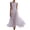 Light Purple #1, variant on Draped Neck Midi Dress for Women Sleeveless Cinched Waist Pleated Dresses Summer Wedding Guest Party Cocktail Dresses, 2XL