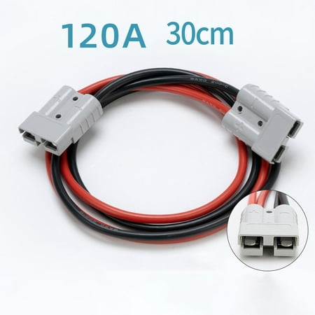 

Fule 1pcs 120A 600V for Anderson Plug Double Head Battery Charging Connector DC Kit