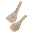 thumbnail image 3 of Resin Bird Statue for Home Decor Craft Multi Color Standing Design 1 Set 6 5 Inches, 3 of 8