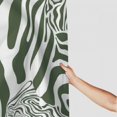thumbnail image 3 of Orinice Zebra Pattern Bathroom Decor Set with Hooks, Colorful Luxurious Graphic Print Polyester Fabric Shower Curtain, 100% Polyester Washable for Bathroom Decoration 69x72, 3 of 7