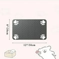 thumbnail image 6 of Pet Feeding Mat-Absorbent Pet Placemat for Food and Water Bowl, with Waterproof Rubber Backing, Quick Dry Water Mat for Dog Cat, 6 of 7