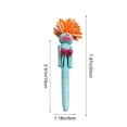 thumbnail image 3 of 1pc Funny Exploding Hair For Man Boxing Round Ballpoint Pen Student Highlooking Funny Birthday Gift 1.0mm Black Refill Knocks Big Mouth Knocks Pen Ink 1ml, 3 of 6