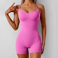 thumbnail image 2 of Combinaison Grande Taille pour Femmes Confortable Extensible Décontractée avec Col en V Manches Longues Ample Tenues pour Tous les Jours, 2 of 4