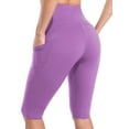 thumbnail image 1 of Shorts de Cyclisme Taille Haute pour Femmes avec Poches Short de Course, 1 of 4