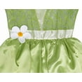 thumbnail image 2 of Jolikley Girls Green Princess Costume Dress Kids Birthday Party Dress Up Halloween Outfits with Accessories, 2 of 12