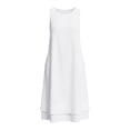 thumbnail image 5 of Bxsruta Womens Casual Dress Sleeveless Midi Sundress Loose Summer Beach Dresses with Pockets, 5 of 5