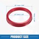 thumbnail image 4 of Car Hub Centric Rings OD 67.1mm to ID 57.1mm Hub Centric Rings Wheel Bore Center Spacer Aluminum Alloy Red (Set of 4), 4 of 7