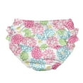 thumbnail image 3 of i play. Baby and Toddler Girls Ruffle Snap Reusable Absorbent Swim Diaper, 3 of 5