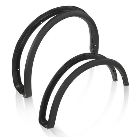 CROSSDESIGN Factory Style Fender Flares Wheel 4PCS Textured Black Fit for Ford F150 2015-2017