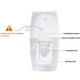 thumbnail image 2 of Inteprter Dispensador automático de de para el baño del hogar a la moda + 5 uds. Juego de soporte para cepillos de dientes, juego familiar, Almacenamiento y organización del hogar Inteprter HA013972-00, 2 of 6