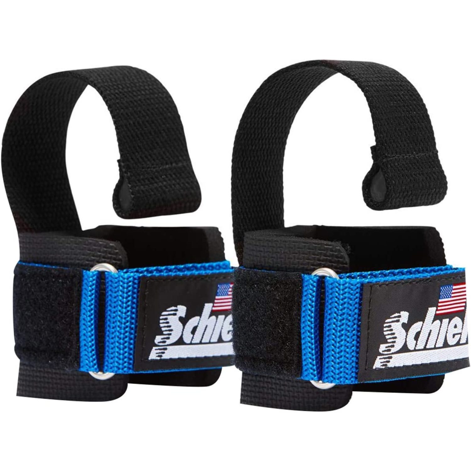 Sports Model 1000DLS Deluxe Dowel Lifting Straps Blue, Same wrist