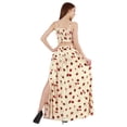 thumbnail image 4 of Bimba 2 Pcs Robe de Plage Sexy pour Femmes Imprimée Smockée Crop Top & Longue Jupe Ensemble, 4 of 7