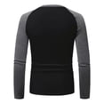 thumbnail image 4 of Playeras De Hombres Cuello Redondo Manga Larga Sudaderas Gym, 4 of 7