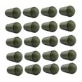 thumbnail image 5 of Tachiuwa 20 Pieces Toggle Clips Cord Ends Bell Stoppers for Bag Paracord Backpack Lanyard Green, 5 of 9