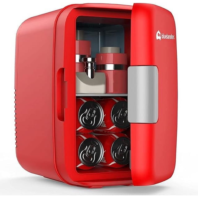 Mini Refrigerador Bluelander Multiusos Rojo