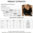 thumbnail image 3 of Women's Chemises Negligees Bustier Garter Lingerie for Women Lingerie for Valentine's Day Woman Sexy Leather plus Size Gown Women 1 Items Or Less Open Cup plus Size on Clearance Black 2XL, 3 of 5
