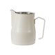 thumbnail image 1 of Bewildely Jarra para espumar leche con escala interna, taza medidora de acero inoxidable de 350ml, café, capuchino, artesanía para el hogar Juegos de servir café y té Beige 350ML, 1 of 6