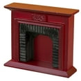 thumbnail image 4 of OULII Décoration Maison Mini Cheminée Modèle Contreplaqué Lot de 1, 4 of 8