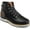 Black, variant on Vance Mens Zane Lace-up Round Toe Ankle Boot