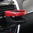 thumbnail image 4 of Kenally Portavasos para rejilla de ventilación de coche, bebida, café, botella de agua, inserción de Cenicero, salida, soporte de montaje en Cámaras de salpicadero de coche Rojo, 4 of 6