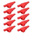 thumbnail image 3 of Electrical Test Clips, Fully Enclosed Sturdy Multipurpose Simple Operation Banana Jack Test Probe Maximum. 15A With 4mm Jack For Electronic Instruments Red,Black, 3 of 8