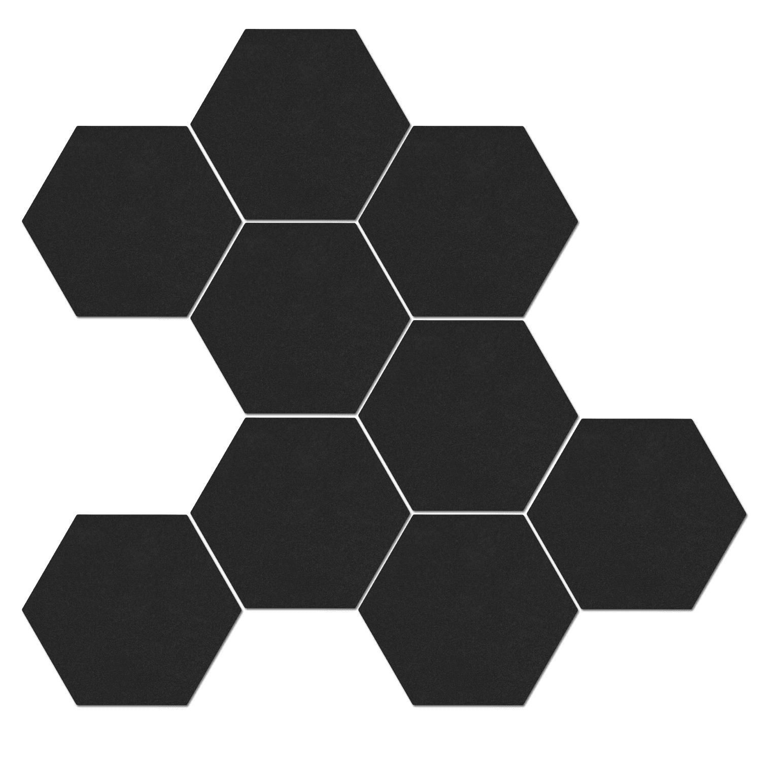 XCEL - Refoamation 15-Pack Self-Adhesive Hexagon Wall Bulletin Boards ...
