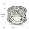 thumbnail image 2 of Sterling Silver CZ Vintage Polished Ring - Size 6, 2 of 2
