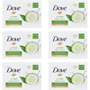 Dove Go Fresh Cucumber & Green Tea Beauty Cream Bar - Pack of 6 (Total 12 bars)
