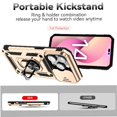 thumbnail image 3 of Estuche GANGXUN para iPhone 14 Pro Max, soporte giratorio 360°, estilo mecánico y magnético, 3 of 5